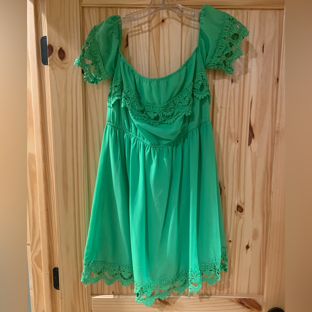 Off the shoulder dress